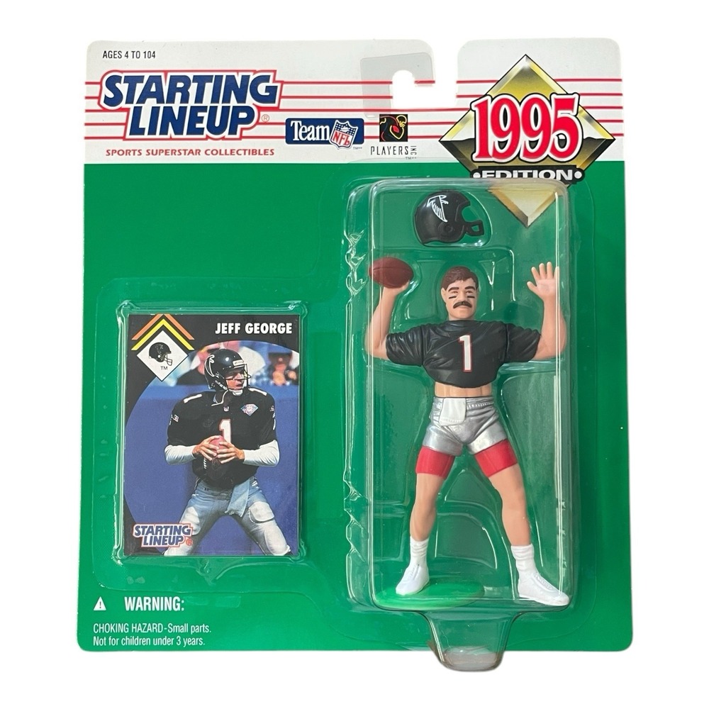 Jeff George Starting Lineup 1995‎ Edition Figure Atlanta Falcons